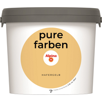 Alpina Wandfarbe 'Pure Farben' hafergelb matt 2,5 l