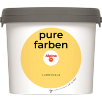 Alpina Wandfarbe 'Pure Farben' currygelb matt 2,5 l