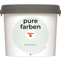 Alpina Wandfarbe 'pure farben' kreideblau matt 2,5 l