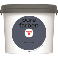 Alpina Wandfarbe 'pure farben' nachtblau matt 2,5 l