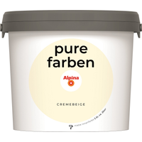 Alpina Wandfarbe 'pure farben' cremebeige matt 2,5 l