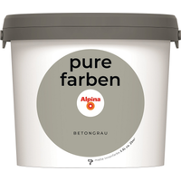 Alpina Wandfarbe 'pure farben' betongrau matt 2,5 l