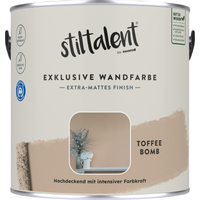 Stiltalent Wandfarbe 'toffeebomb' matt 2,5 l