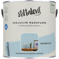 Stiltalent Wandfarbe 'waterlilly' matt 2,5 l