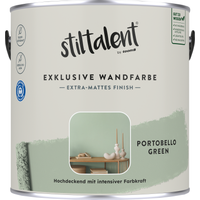Stiltalent Wandfarbe 'portobello green' matt 2,5 l