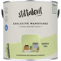 Stiltalent Wandfarbe 'green tea' matt 2,5 l