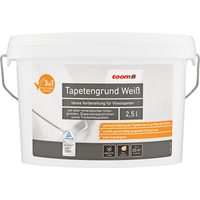 toom Tapetengrund 3in1 weiß 2,5 l
