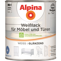 Alpina Weißlack für Möbel und Türen glänzend 750 ml