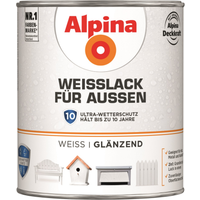 Alpina Weißlack für Außen glänzend 750 ml
