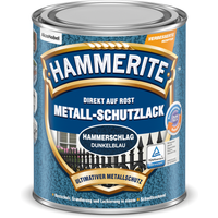 Hammerite Metallschutzlack Hammerschlag-Effekt dunkelblau 750 ml