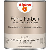 Alpina Feine Farben 'Elegante Gelassenheit' hellbeige matt 750 ml