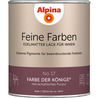 Alpina Feine Farben 'Farbe der Könige' purpurrot matt 750 ml