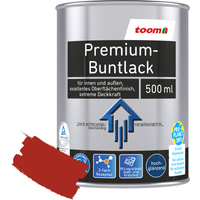 toom Premium-Buntlack feuerrot glänzend 500 ml