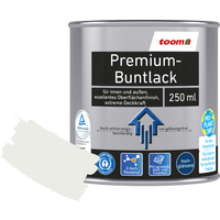 toom Premium-Buntlack signalweiß glänzend 250 ml