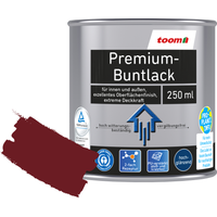 toom Premium-Buntlack purpurrot glänzend 250 ml