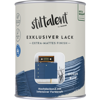 Stiltalent Lack 'ocean blue' Extra-matt 0,5 l