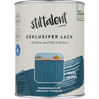 Stiltalent Lack 'dark petrol' Extra-matt 0,5 l