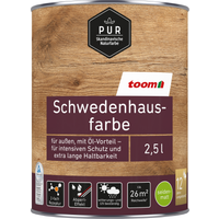 toom Schwedenhausfarbe anthrazitfarben 2,5 l