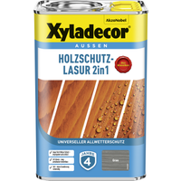 Xyladecor 2in1 Holzschutzlasur grau 4 l
