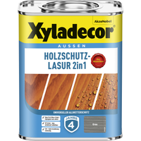 Xyladecor 2in1 Holzschutzlasur grau 750 ml