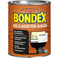 Bondex Holzlasur kalkweiß 750 ml