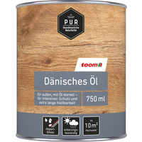 toom Dänisches Öl 'Natur dunkel' braun 750 ml