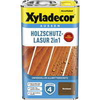 Xyladecor 2in1 Holzschutzlasur nussbaumfarben 2,5 l