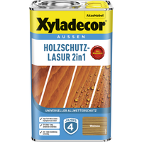 Xyladecor 2in1 Holzschutzlasur walnussfarben 2,5 l