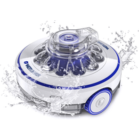 GRE Akku-Poolroboter 'RBR60' mit Akku bis 35 m²
