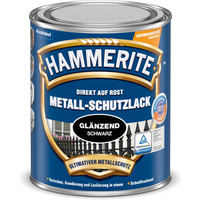 Hammerite Metallschutzlack schwarz glänzend 250 ml
