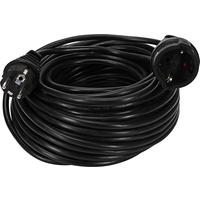 Brennenstuhl Verlängerungskabel H05VV-F 3G1,5 25m schwarz