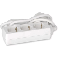 Steckerleiste 3-fach weiß 1,4 m
