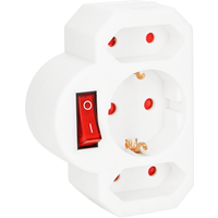 Brennenstuhl Adapterstecker 3-fach weiß