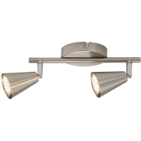toom LED-Wohnraumstrahler 'Ines' 2-flammig 350 lm