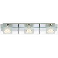 toom LED-Deckenleuchte 'Cosima' weiß 3-flammig 48 x 10 x 8 cm