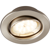 toom LED-Einbauleuchte nickelfarben Ø 8,3 cm