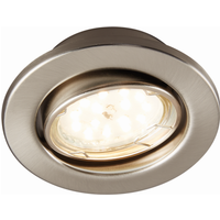 B1 Einbauleuchten-Set nickelfarben matt 5 W 3-teilig