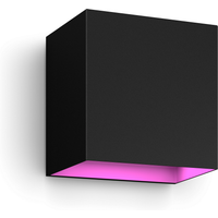 Philips Hue Wandleuchte 'Hue Resonate' schwarz 12 x 12 cm