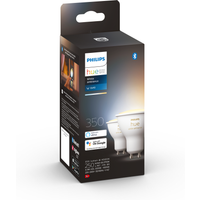 Philips LED-Lampe 'Hue White Ambiance' GU10 4,3 W, 2er-Pack