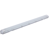 toom LED-Feuchtraumleuchte T8 grau 2 x 18 W 3600 lm G13 4000 K IP 65