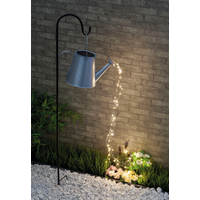 toom Gartensolarleuchte 'Gießkanne' 30 x 110 cm 60 LEDs