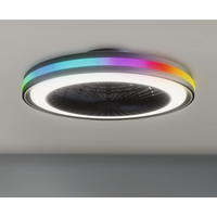 toom LED-Deckenleuchte 'Palmero' mit Ventilator Ø 47 cm 40 W