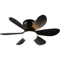 Trio Leuchten LED-Deckenventilator mit Beleuchtung 'Lund' dimmbar 850 lm tageslichtweiß Ø 53 x 16 cm