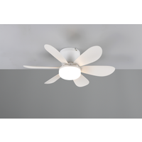 Trio Deckenventilator 'Lund' weiß matt Ø 53 cm