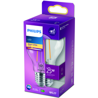Philips LED classic A60 2,2 W E27 warmweiß 250 lm