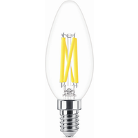 Philips Philips LED Lampe Kerzenform 'WarmGlow' 4,5 W E14 warmweiß 470 lm dimmbar