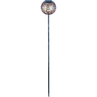 toom Solar-Dekoleuchte 'Oriental' silbern/gold Ø 16 x 122 cm