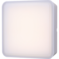 toom LED-Außendeckenleuchte 'Warschau' 12 W 1200 lm neutralweiß IP 44 15 x 15 x 5,8 cm