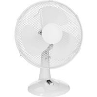 toom Tischventilator weiß Ø 34,5 cm