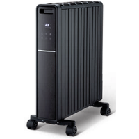 Wärmekonvektor schwarz 2000 W